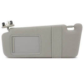 SCITOO Left Driver Side Gray Sun Visor Assembly fit for 2006 2007 2008 2009 2010 2011 for Toyota for Camry with Sunroof(74320-06800-B0,04002-30706-B0)