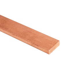 Ququyi Pure Copper Flat Stock 1/12" T 0.4" W 8" L Copper Sheet Metal for Jewelry, Crafts, Repairs, Electrical