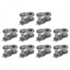 uxcell 10Pcs #35 Chain Offset Half Link Roller, 3/8" Pitch