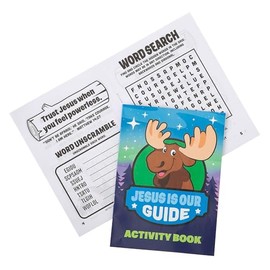 5" x 7" 8 pg. Great North VBS Religious Activity & Coloring Books - 12 Pieces, Vacation Bible School Supplies