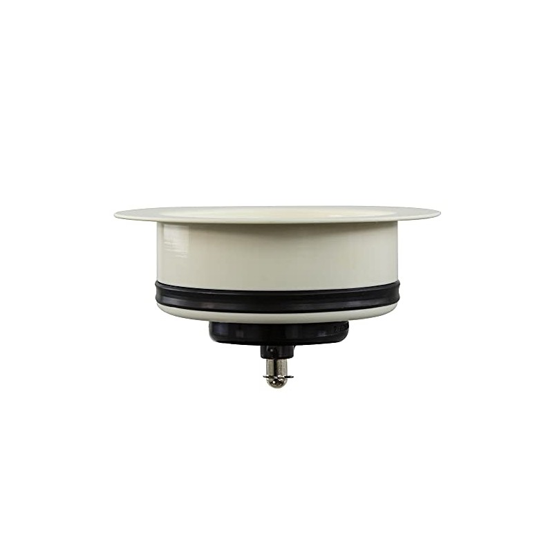 Transolid 4110-19 Plastic Disposal Strainer, 3.5-in, Biscuit