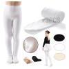 DIUNASENG 3 Mallas Niña Panti Medias Delgada Resistente Opacas Ballet