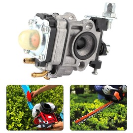 MUNEFE Motorized Bike Carburetor, Hedge Trimmer Carburetor Replacement Parts, 2 Stroke Carburetor for TH23 TH26 TH34 23CC 25CC 26CC 33CC 35CC