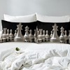 International Chess Fitted Sheet for Girls Boys King and Knight