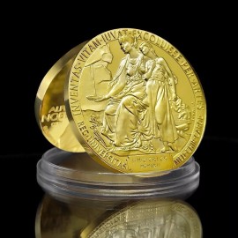 Alfred Nobel Peace Prize Medal Coin