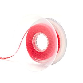 Orthodontic Dental Elastic Ultra Power Rubber Chains Multi-Colors Rubber Chains for Braces Power Dental Orthodontic (Red, Close)