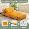 HIGOGOGO Folding Couch Sofa Bed, Convertible Sleeper Chair with Pillow