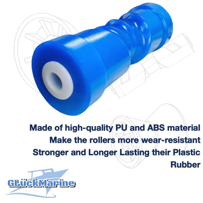 GlückMarine 8 Inch Self Centering Keel Roller Bow Stop Used