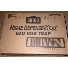 Ortho Home Defense Max Bed Bug Traps 10 Boxes of 2 Traps Each = 20 traps total