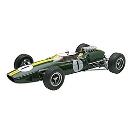 Ebbro 20027 1:20 Team Lotus Type 33 1965 Formula One Replica Model Building Plastic Construction Kit Crafts Hobby Gluing Model Kit Assembly Unpainted Multicoloured