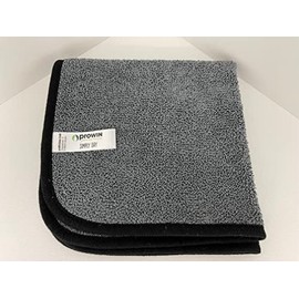 proWin Simpy Dry Drying Towel 40 x 40 cm Microfibre Grey/Black - Original