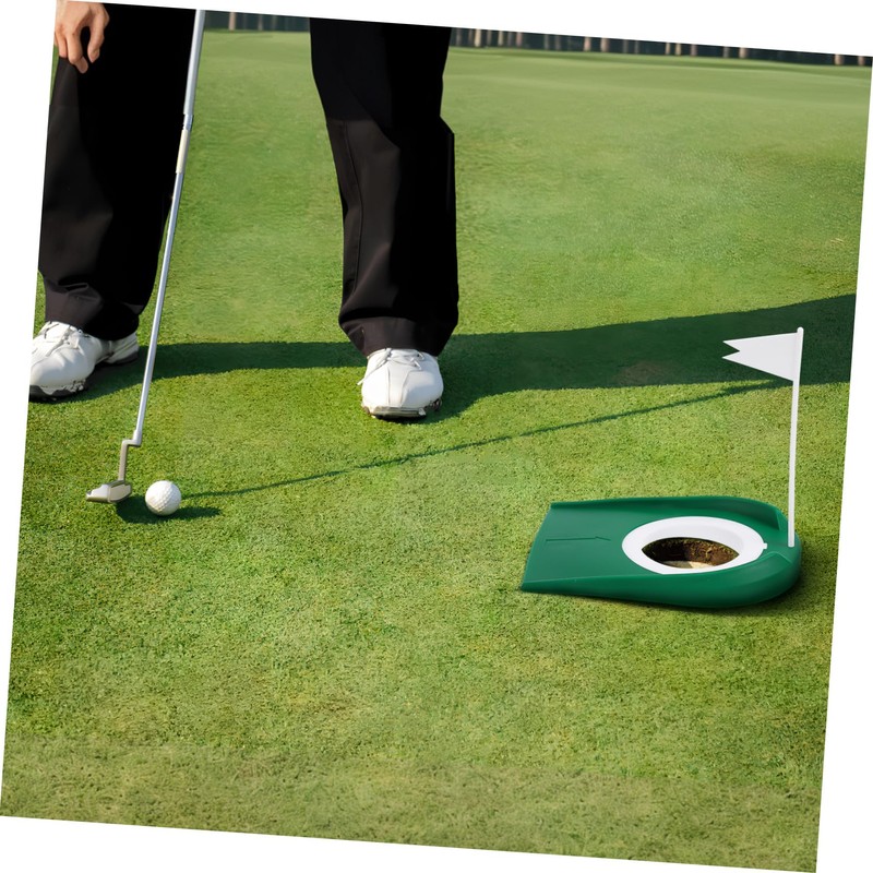 Outanaya Golf Putting Cup Set 2 Pcs Detachable Indoor Practice