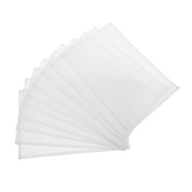 Kisangel 10pcs Reusable Race Bibs for Athletes Blank Bibs for Events and Convenient for Runners for Competitions and Sports Activities