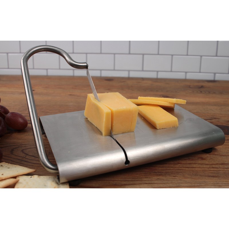 RSVP International Endurance Collection Cheese Slicer, Guillotine Style Sleek Modern