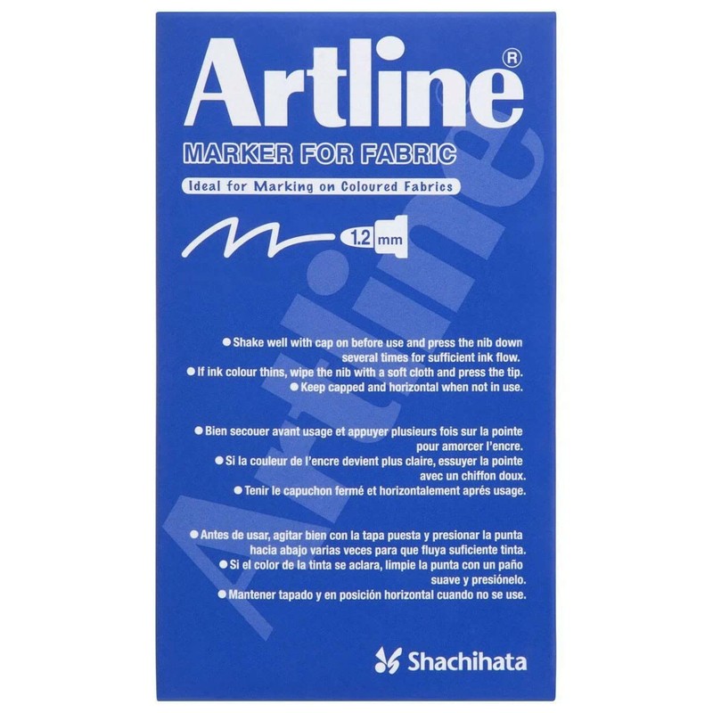 artline White Marker For Fabric (1 Marker)