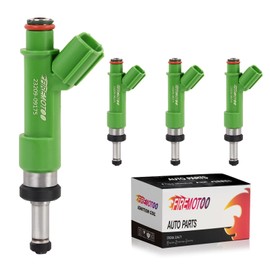 FIREMOTOO Fuel Injectors Pack of 4 12 Holes Compatible with Lex-us ES300H NX200T NX300H 2.0L 2.5L L4 for Scion TC for Toyota Avalon Camry Highlander RAV4 Sienna Venza 2.5L 2.7L L4