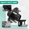 2 Sets 3500Lbs Trailer Hub Kit 5 Bolt 4.5" 5