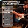 LEKATO 2.4 GHz Wireless Guitar System with Magnetic Charging Case