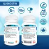 Quercetin Supplement 500 mg Extra Strength. 60-Day Supply, 120 Vegan