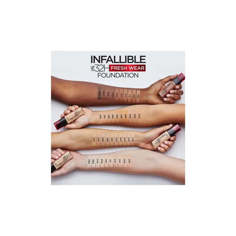 L'oréal Paris Infallible 32hr Fresh Wear 25 Base 30 Ml