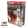 DEKTON DT95854 Painting Tool KIT,RED,Paint Roller, Flocked Edger,Corner PAD, Telescopic
