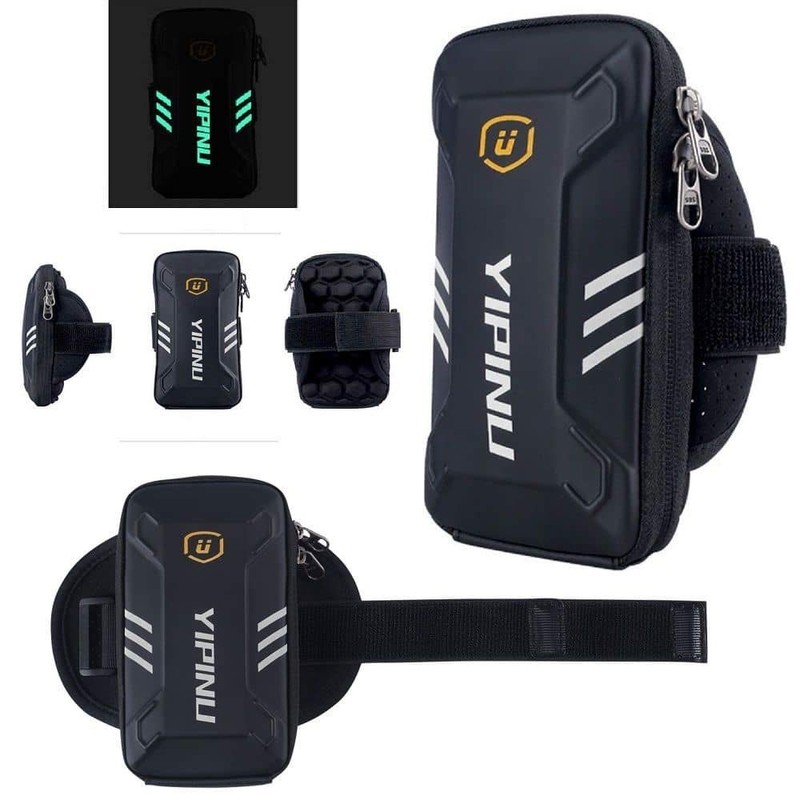 DFV mobile - Waterproof Reflective Armband Case with 2 Compartments