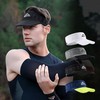 Ultra Band Lightweight Knit Golf Sun Visor for Summer and Hiking Sport White