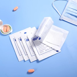 Artibetter 30pcs 5x5 Disposable Gauze Swabs Bleeding Stop Gauze Absorbent Cotton Gauzes