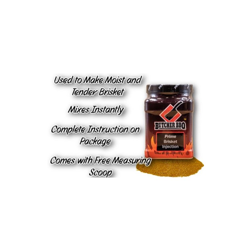 Butcher BBQ Prime Barbecue Brisket Injection-1lb- Gluten Free