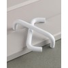 funifiti 5 Pack Bright White Cabinet Pulls 3.8 Inch (96mm)