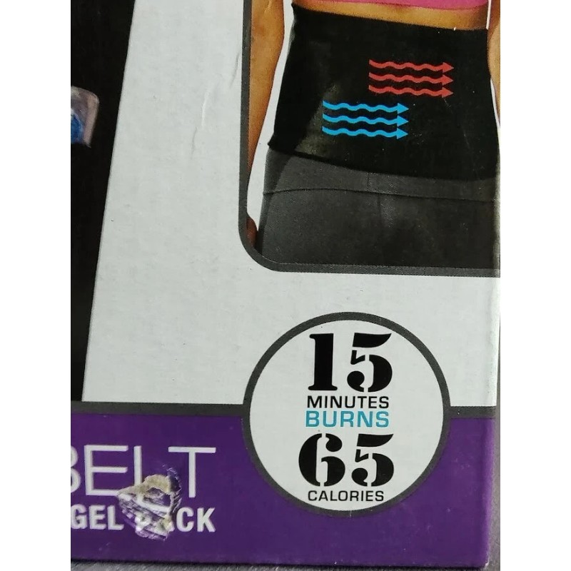 TKO -Slimmer Belt with Hot & Cold Therapy Gel Pack