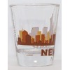 New York City Sunset Skyline Shot Glass