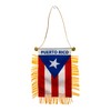 Puerto Rico Flag Car Rear View Mirror - Puerto Ricans