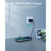 Wemiss WL-A1 Magnetic Wireless Charger MagSafe Charger with 20W USB