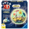 Ravensburger 3D Puzzle 11180 Night Light Puzzle Ball Minions 72