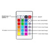 3.3FT Motion Sensor LED Strip Lights with Remote/4Mode, RGB &