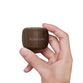 Sound Machine Flowtune White Noise Machine for Baby Adults, Mini Portable Sound Machine for Travel, 6H Timer, 18 Soothing Sleep Sounds Gift (Wood Grain)