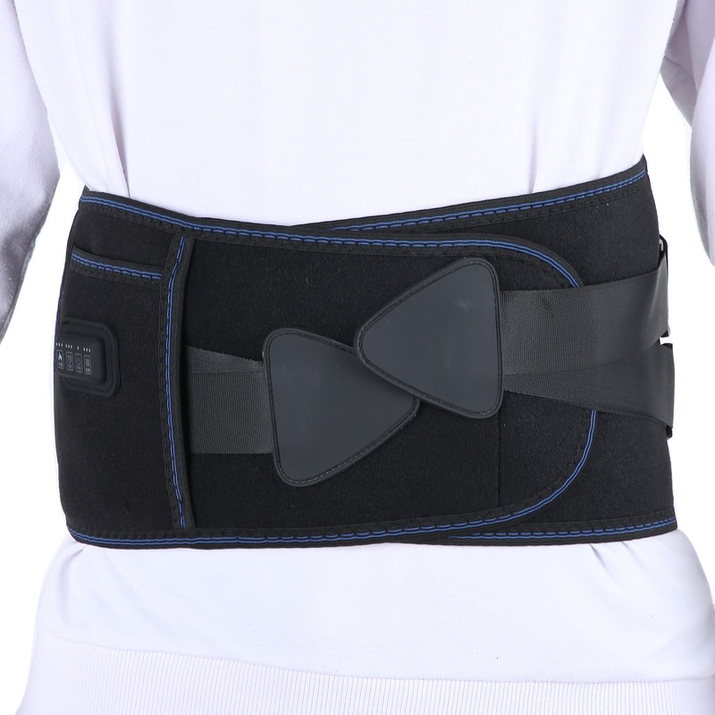 Heating Massage Waist Belt 3 Gears Adjustment Vibration Massage Back