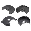 HARFINGTON Bench Grinder Wheel Inner and Outer Guard Cover 8.86"