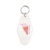 TeesAndTankYou Cute Kawaii Ice Cream Vintage Style Motel Keychain Key