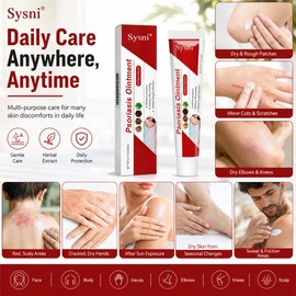Sysni Herbal Moisturizing Cream, Lightweight Botanical Formula for Daily Skin Hydration, Gentle Skin Care for Face, Body, Hands & Scalp, 1 Pack