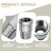 Bwintech 6 Pcs 1/2" Male to 1/2" Female BSP Thread