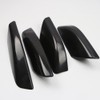 HIGH FLYING Black Roof Rails Rack Leg Cover End Cap