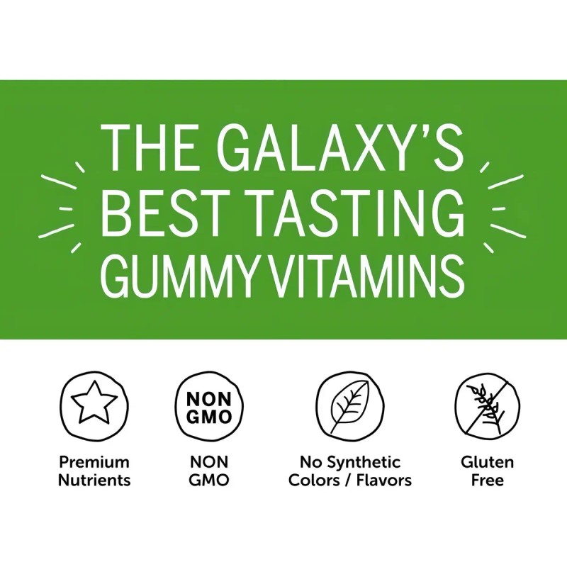Smart Pants Gomitas Multivitamínicas para Niños 180 Unidades Sabor Frutas