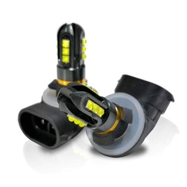 GENSSI 880 884 885 890 893 899 18SMD LED Light Bulb for Fog Lights DRL 12V High Power (Pack of 2)