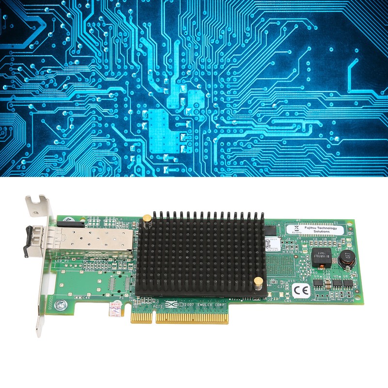 PCIE Network Adapter Virtualization Capability Single Lane PCIE 2.0x8 Fibre