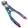SK11 SPIDER SPD-B250P Aluminum Bolt Clipper, Bend Handle, Rainbow Titanium,