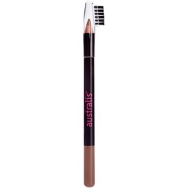Australis Waterproof Creamy Blendable Eyebrow Pencil w/Brush Long-Lasting Makeup Cosmetics - Blonde