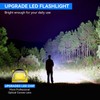 LETMY Tactical Flashlight - 2 Pack LED Flashlights High Lumens