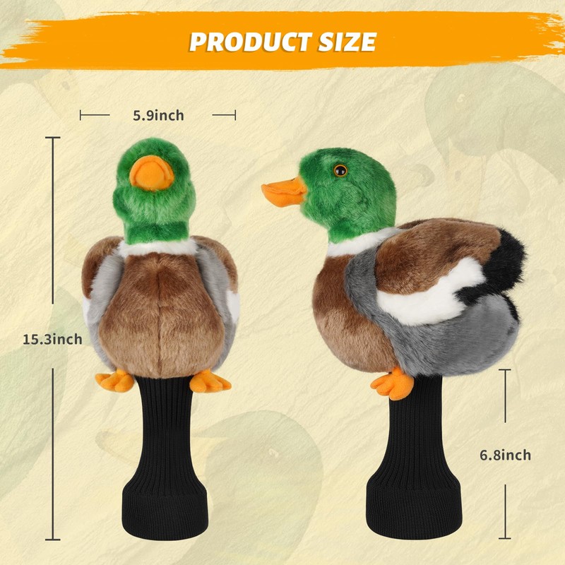Golf Novelty Driver Woods Head Cover Club Headcover Protector 460CC